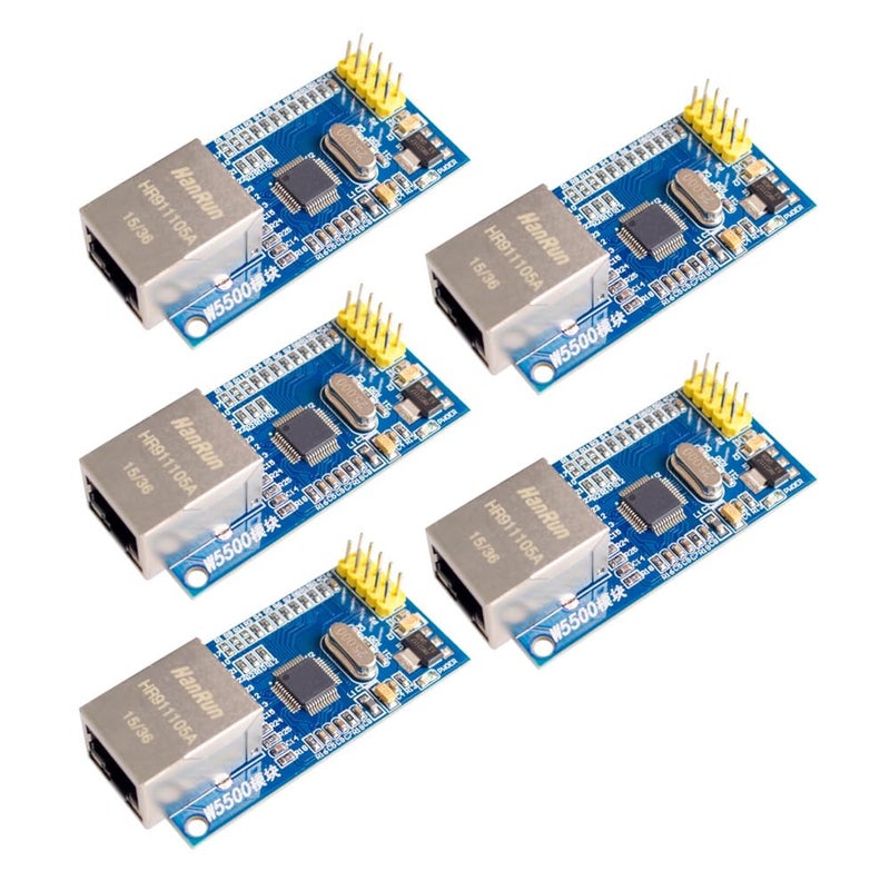 YOURRYONG 5pcs W5500 Module SPI Interface Board - Image 1